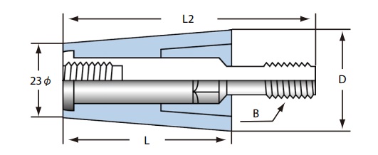 ロングPコン　N.type 30Φ
