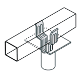 丸用スラブ受けＳ型図