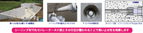 止水性について